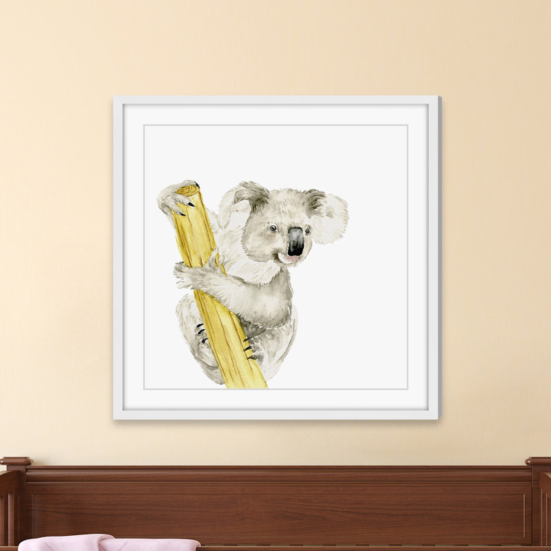 «Baby Koala II», reproduction encadrée, H 32 po x l 32 po x P 1,5 po