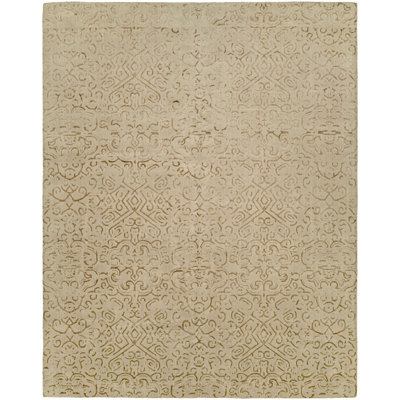 Brubaker Floral Area Rug in Brown