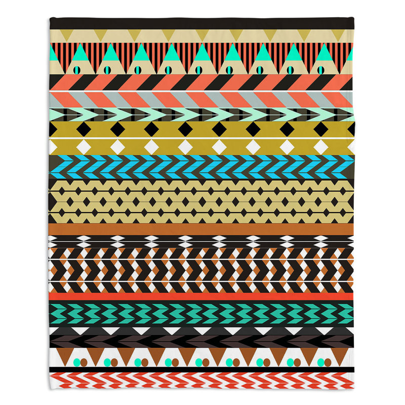  Jeté Desert Aztec, l 68 po x L 80 po