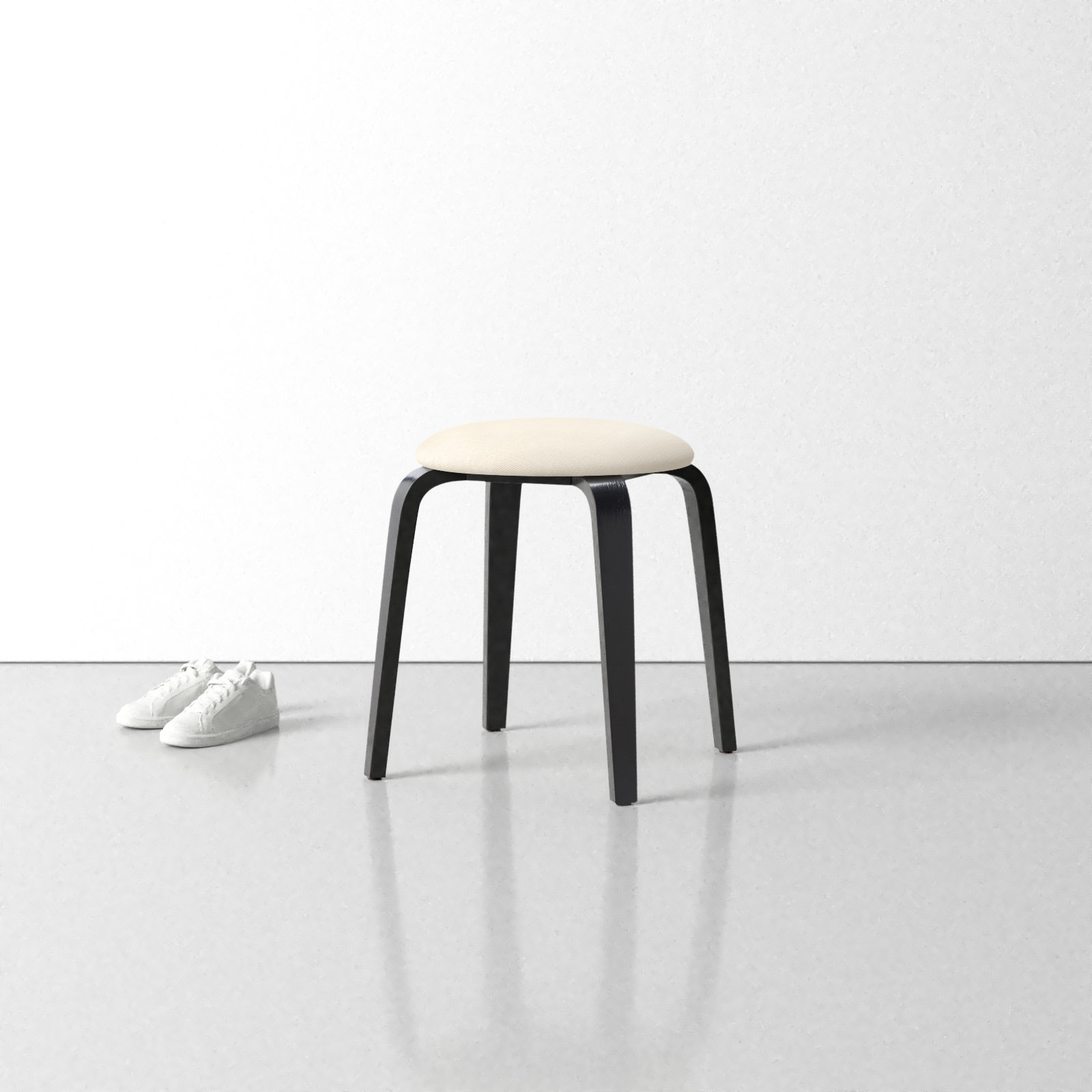 Navid Accent Stool, Black