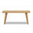 Hawley 41.5" Solid Red Oak Wood Bench-792776066-792776064