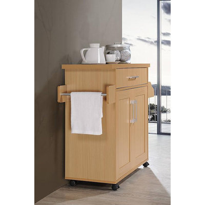 Albizu Wood Kitchen Island