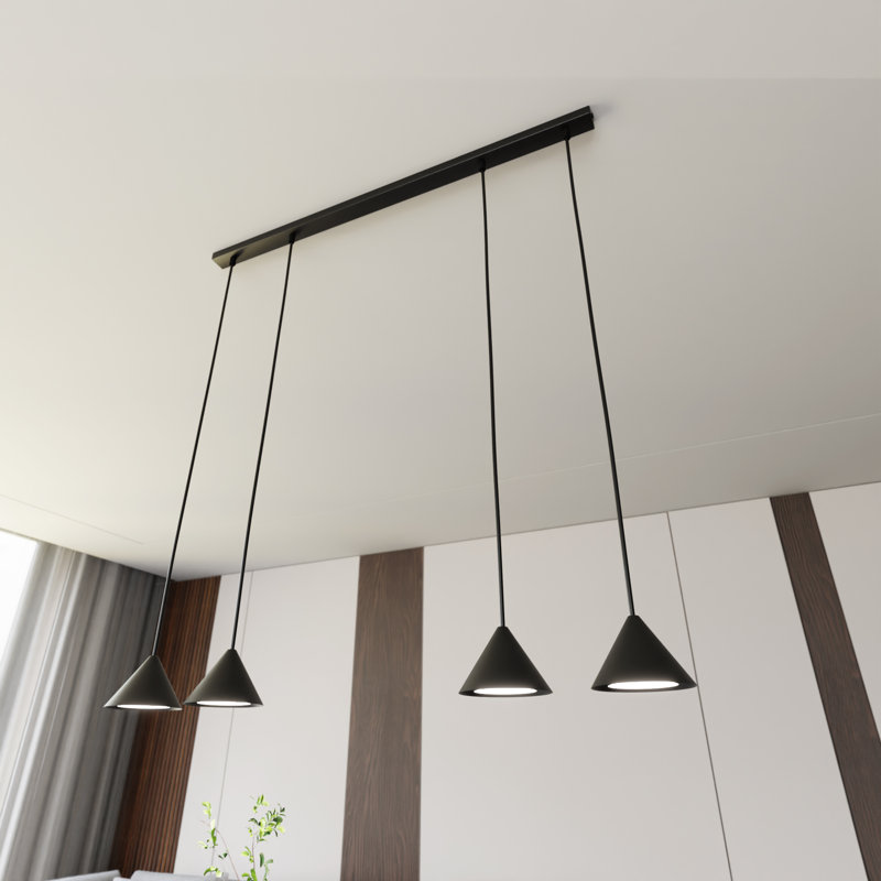 Aadon 4 - Light Pendant, Black