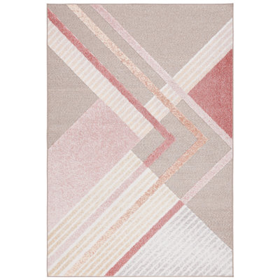 Claigh Performance Geometric Indoor/Outdoor Area Rug