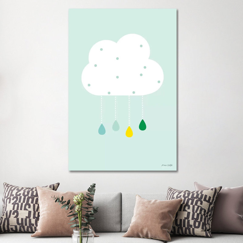 Cloud II by Ann Kelle - Wrapped Canvas Print, 152.5 cm H x 101.5 cm W