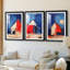 Paysages série Cxxxi - impression encadrée sur mesure de qualité supérieure - 3 pièces-1619114996