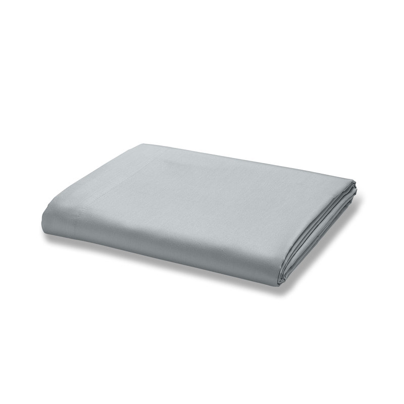 200 Thread Count Temperature Controlling TENCEL Lyocell Flat Sheet, Double (4'6), White