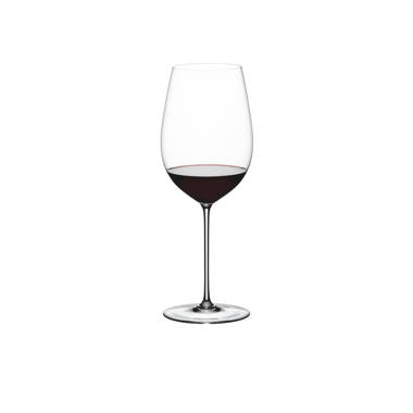 Riedel Stemless Wine Glass, Stacked Logo