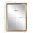 Rylie Metal Rectangle Wall Mirror-310025222-310025221