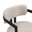 Chaise rembourrée avec accoudoirs (ensemble de 2)-1278626346