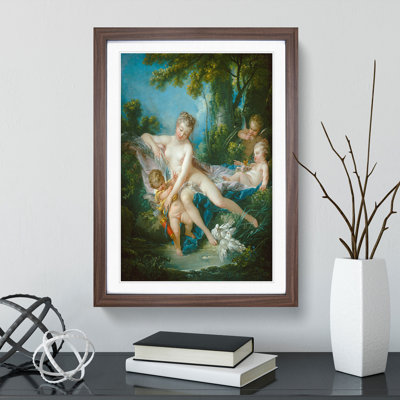 The Bath of Venus Consoling Love by Francois Boucher - Picture Frame Painting