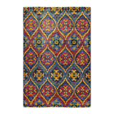Contemporary One-of-a-Kind 4' 0" X 6' 0" Hand Knotted Area Rug