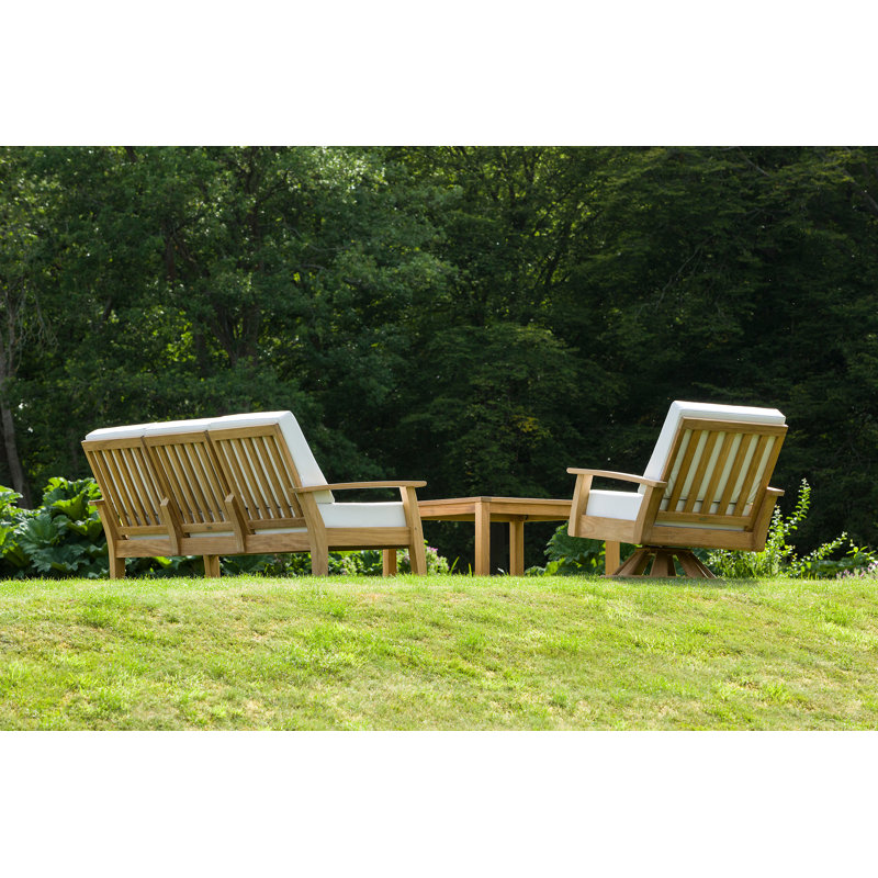 Haven Outdoor Square Teak Coffee Table