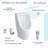 Voltaire Waterless Urinal in White