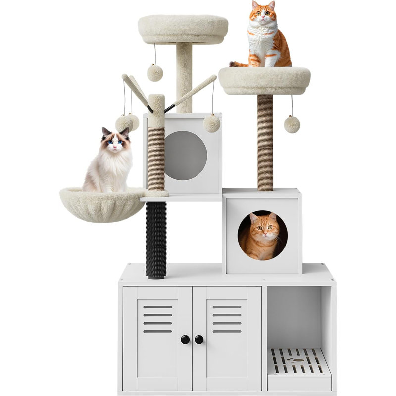 136.4cm H Cat Tree