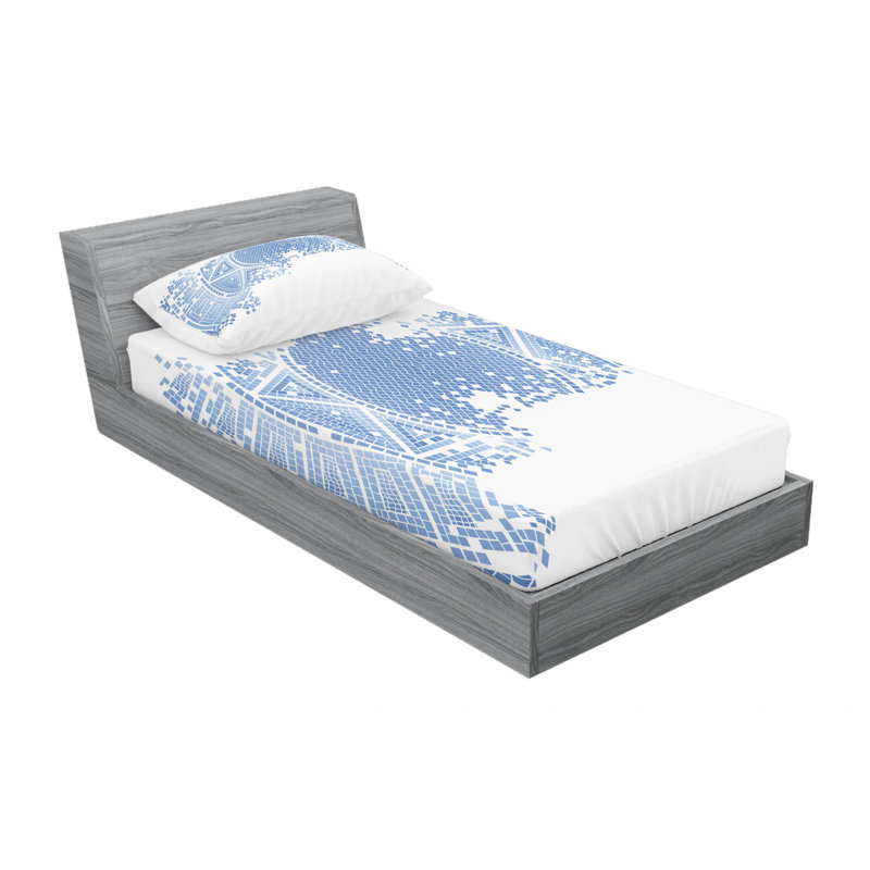 Ensemble de draps Old Worn Out, Ensemble de draps pour lit simple TG avec drap-hou