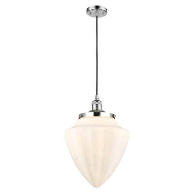 Luminaire suspendu simple à 1 lumière