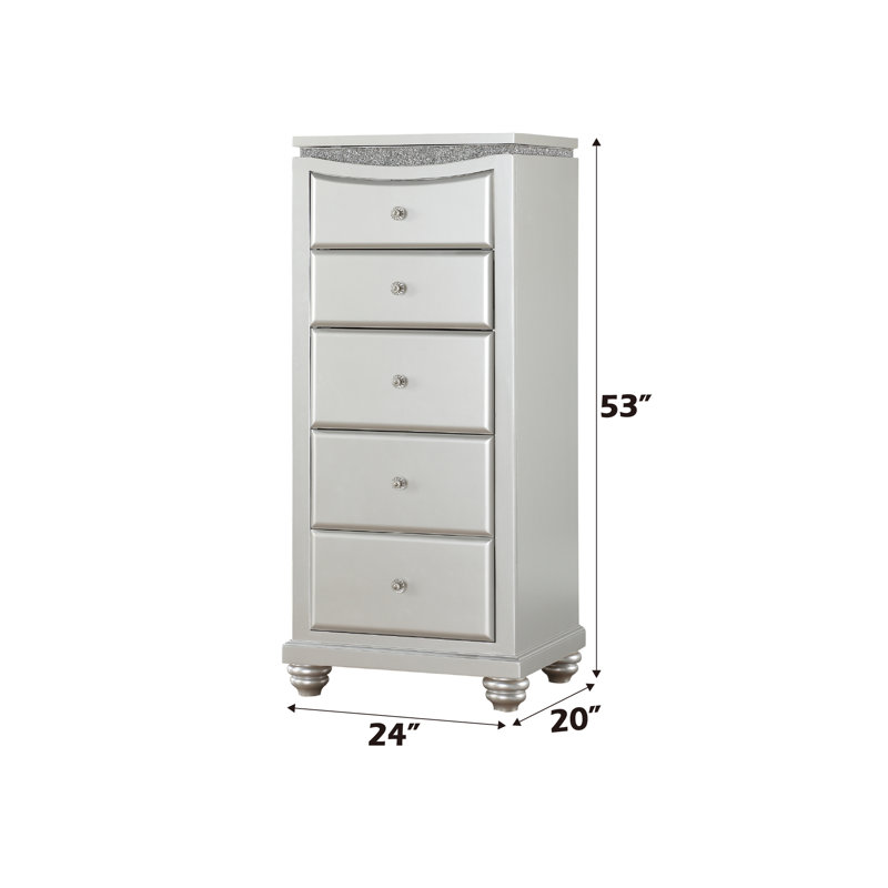Commode pour femme 5 tiroirs Willa