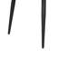 Benedick Extendable Glass Top Metal Base Dining Table