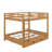 Queen Size Bunk Bed With Ladder And Trundle-1892930242