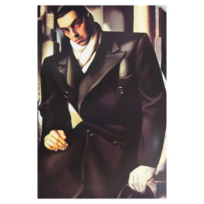 " Portrait Of A Man " by Tamara De Lempicka