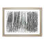 View of a Pine Tree Forest Sketch - Picture Frame Graphic Art Print-56875167-56875169