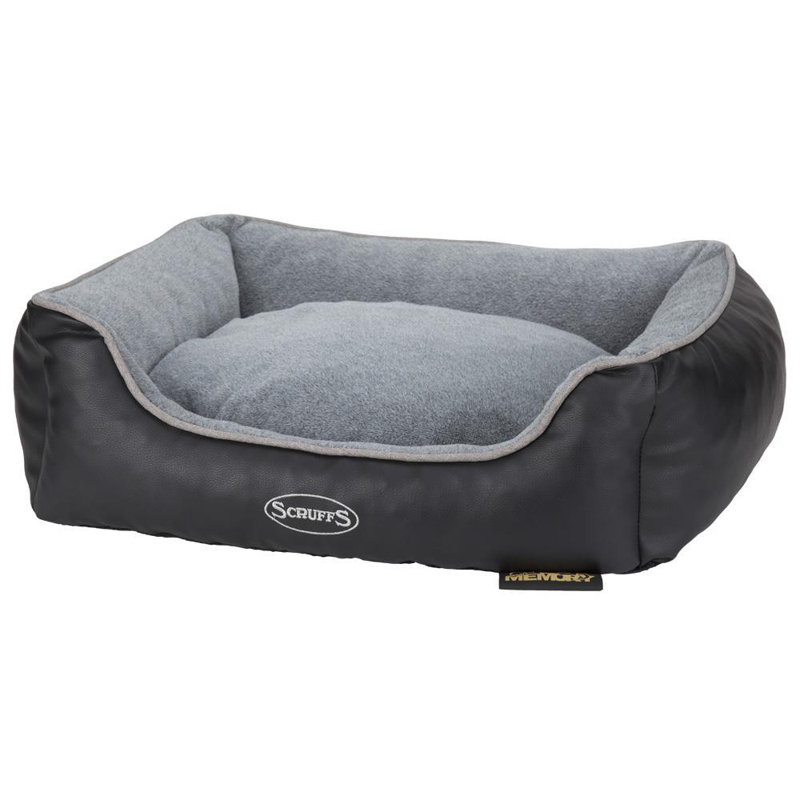 Chateau Orthopedic Polyester Pet Bed, Dove, 17cm H x 90cm W x 70cm D