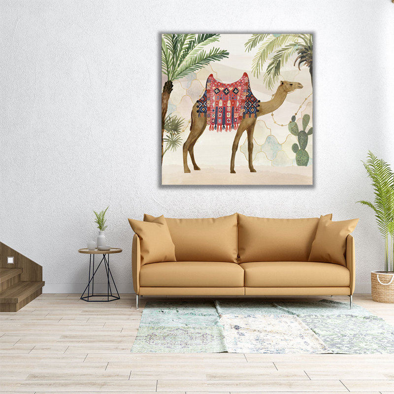 «Meet me in Marrakech I», reproduction d'art sur toile, H 16 po x l 16 po