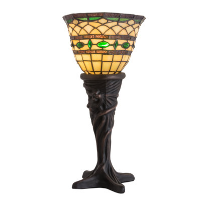 14"H Tiffany Roman Mini Lamp
