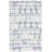 Martha Stewart Hand Tufted Wool/Cotton Abstract Rug in Blue/Ivory-65136972