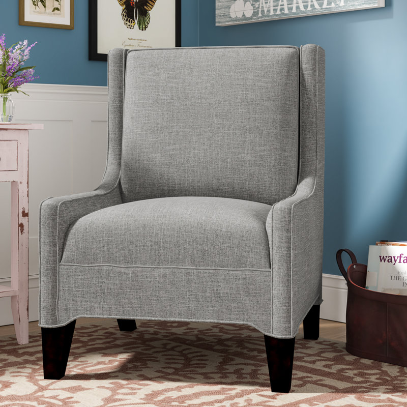 Fauteuil de chambre l 26 po Lucy, Albâtre Fluff
