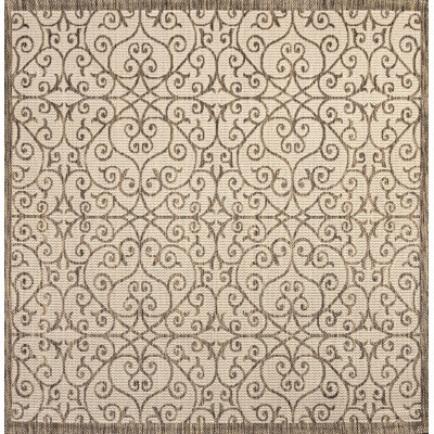 Tapis oriental beige / brun Haggerty