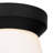 7 Inch Black Integrated Led Flush Mount-1335143259