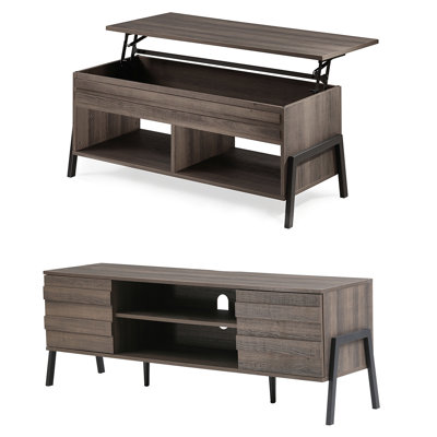 Calixto Unfinished TV Stand