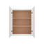 Armoire de cuisine murale Furinno Shaker, prête à assembler, P 12 po x l 24 po x H 30 po, blanc-118486821-118486827