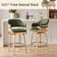 Ensemble de 3 tabourets de bar Mid-Century à hauteur de comptoir de 30 po Dowden-131580835-131580836