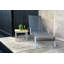 Avanti Teak Stainless Steel Outdoor Square Low Side Table
