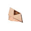 Lavabo de salle de bain rectangulaire en cuivre 22 po x 19 po Ambiente - Lavabo martelé brillant, lavabos encastrés ou encastrés, lavabos de salle de bain haut de gamme, lavabo moderne