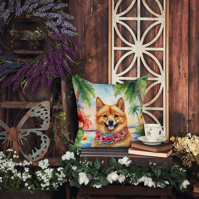 Coussin décoratif intérieur / extérieur Autre / Sans motif, H 14 po x l 14 po