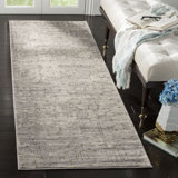 Edvin Abstract Grey/Ivory Area Rug