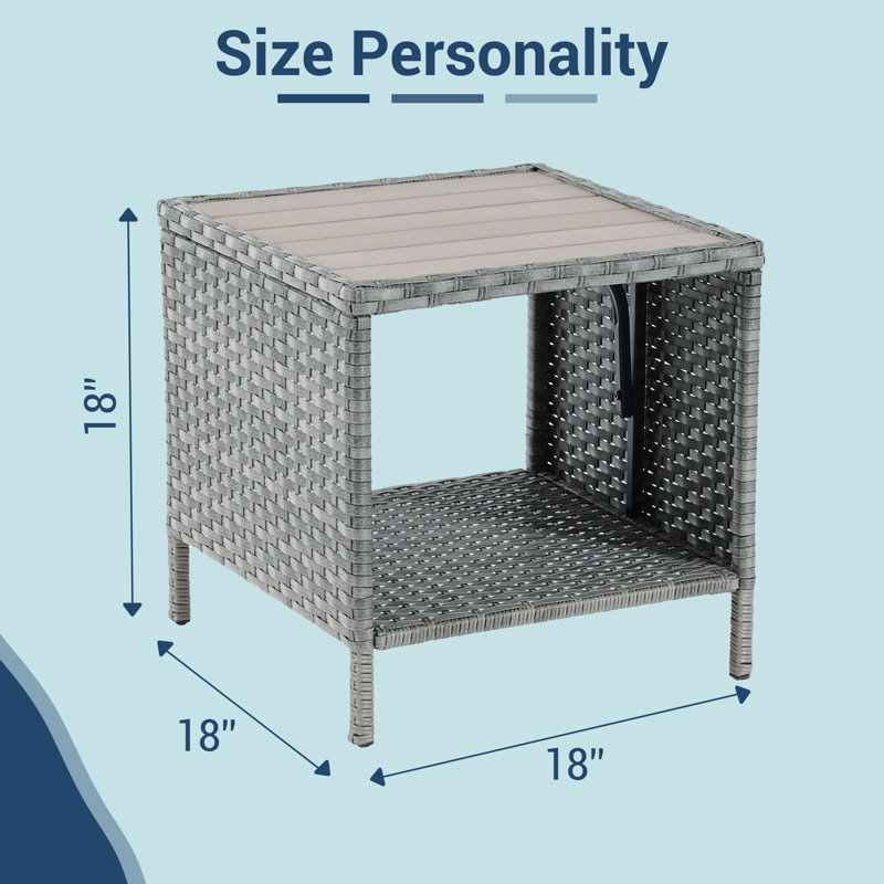 Ensemble de conversation d'extérieur pour 2 personnes avec coussins Backman, Gris, Beige