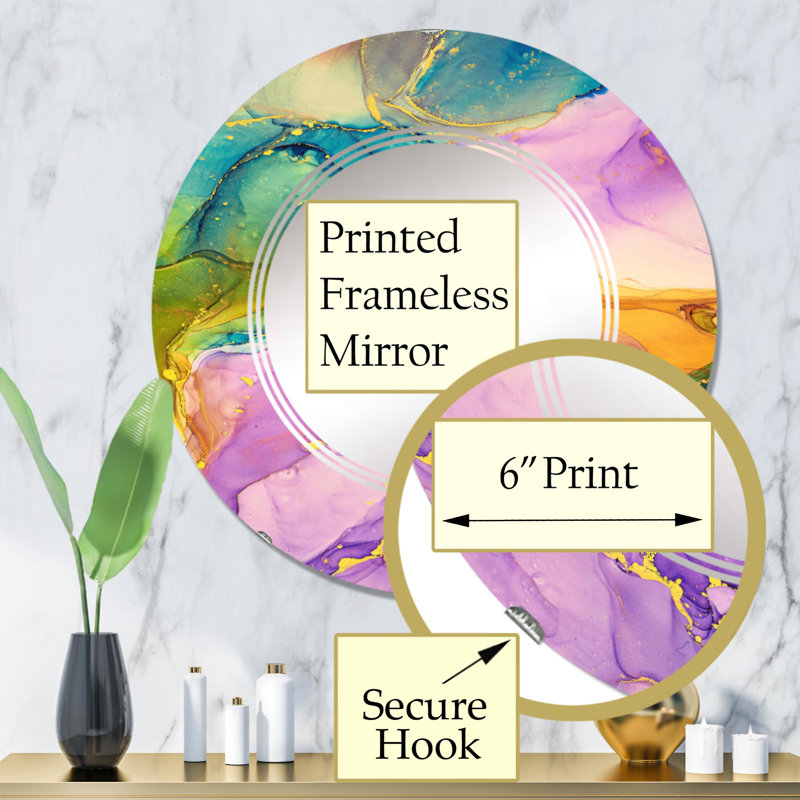Miroir de salle de bain sans cadre, 32 po x 32 po
