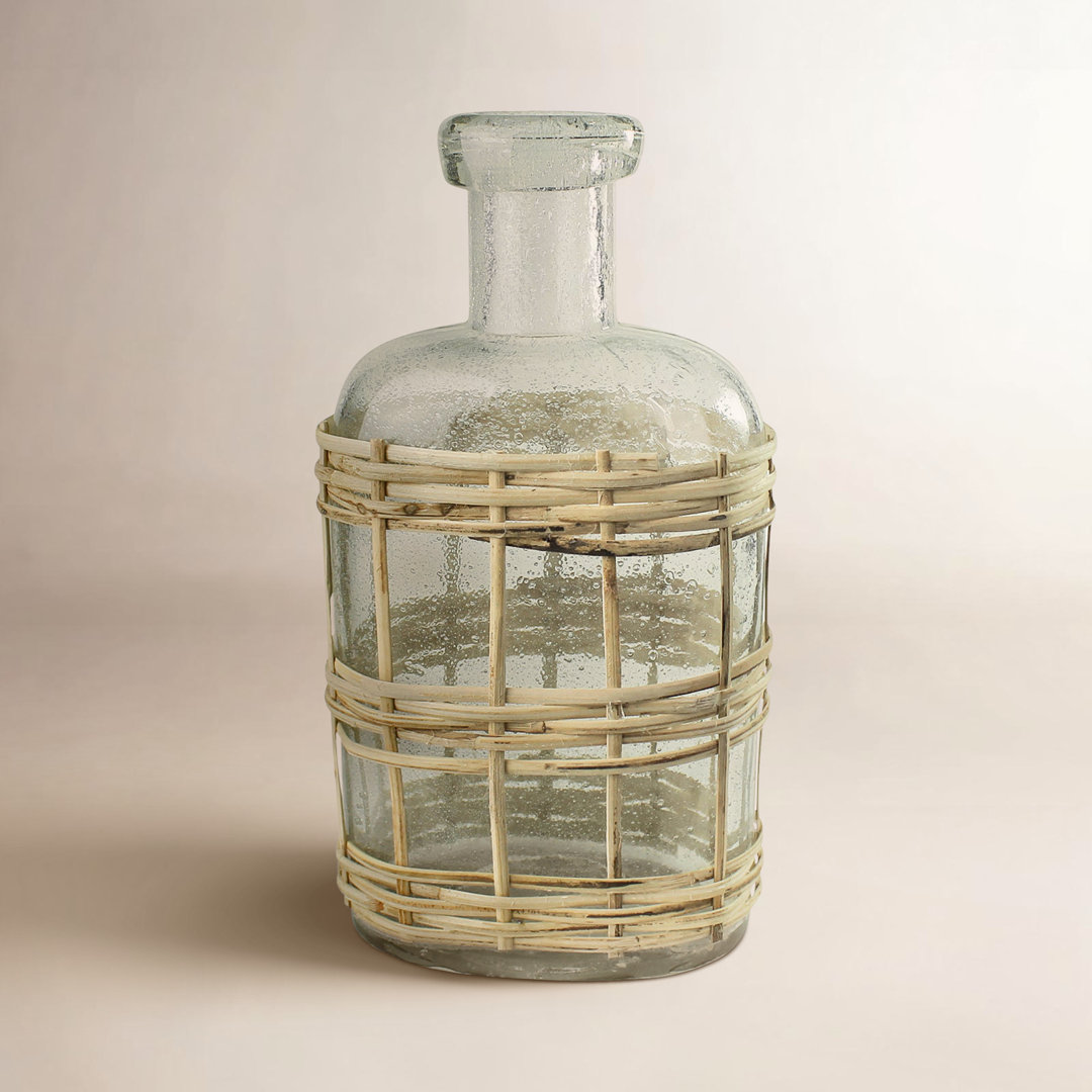 Bottle, Glass & Rattan - Medium Bay Isle Home™