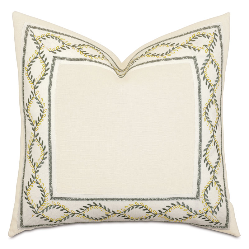 Housse de coussin décoratif carré Marguerite par Alexa Hampton