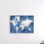 «Country Border World Map Deep Blue Ocean», impression-59974426-59974425