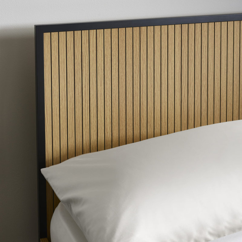 Savion Wooden Bed Frame, Double (4'6)