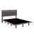 Innovative Modern LED-Lit Upholstered Floating Bed Frame-617562272-617562273