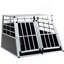 Cage de transport pour chiot en aluminium