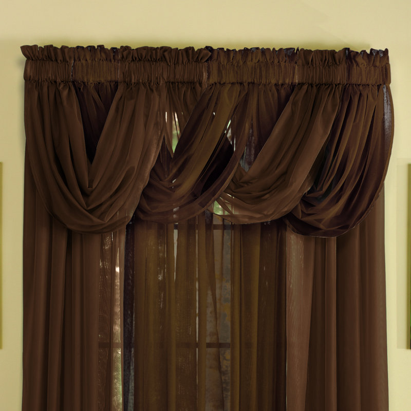 Furman Swag Window Valance, Coco