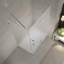 Cabine de douche carrée à charnière 38 po x 72 po Avalux-17315645
